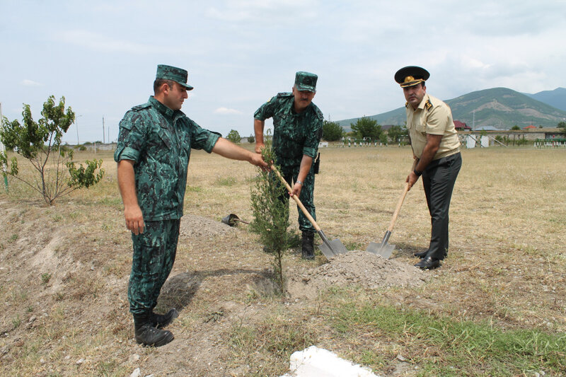 Hərbi Prokurorluq və Dövlət Sərhəd Xidməti Şəkidə birgə tədbir keçirib