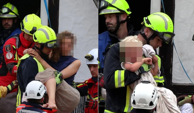 Almaniyada hotel çökdü: Ölənlər və yaralananlar var