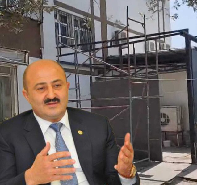 Nəsimi rayonunda binaların qarşısı zəbt edilir – Deputat olmağa hazırlaşan Asif Əsgərov isə susur