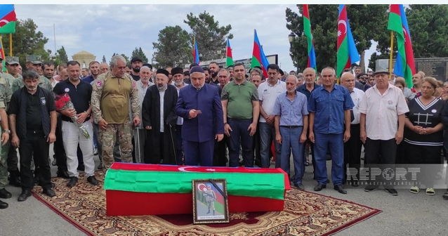 Laçında itkin düşərək həlak olan hərbçi Firdovsi Abdullayev Gəncədə dəfn edilib