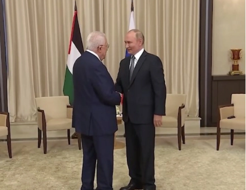 Vladimir Putinlə Fələstin lideri Mahmud Abbas arasında görüş keçirilir