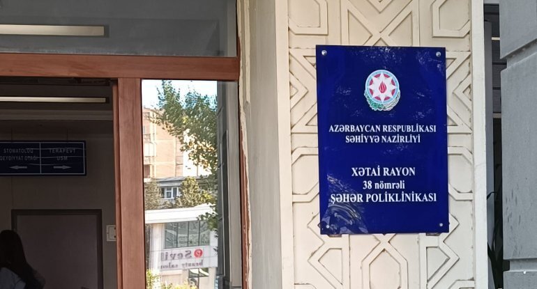 Bakının mərkəzindəki poliklinikada olan vəziyyət görənləri şoka saldı