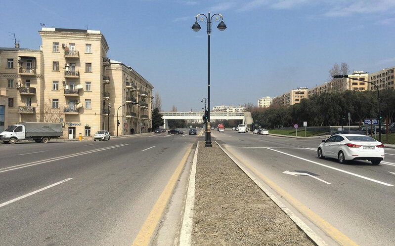 Bakının əsas yollarından biri TAM BAĞLANIR - Sabah saat 06:00-dan... - FOTO