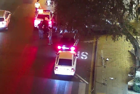 Paytaxtda QƏZA: İşıqfor yararsız vəziyyətə düşdü