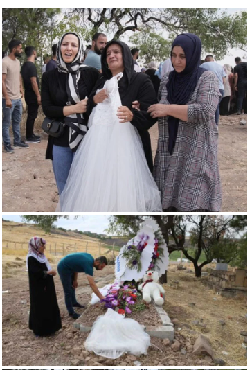 Narinin məzarının görüntüsü müzakirə yaratdı - FOTO