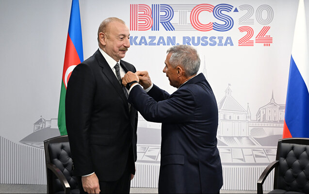 Prezident "Dostluq" ordeni ilə təltif edildi