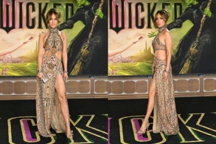 Cennifer Lopez yenə bütün diqqəti özünə çəkməyi bacardı