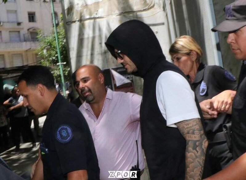 İkardi məhkəmədə görüntüləndi - Fotolar