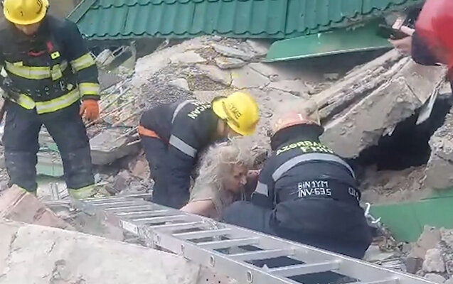 Vüqarın anasının xilas edildiyi anın - Videosu