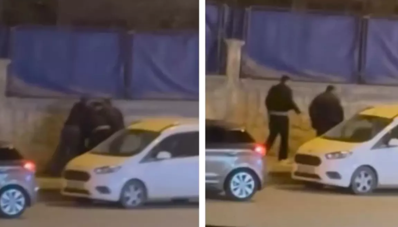 4 nəfər tərəfindən küçənin ortasında ölümünə döyüldü - VİDEO