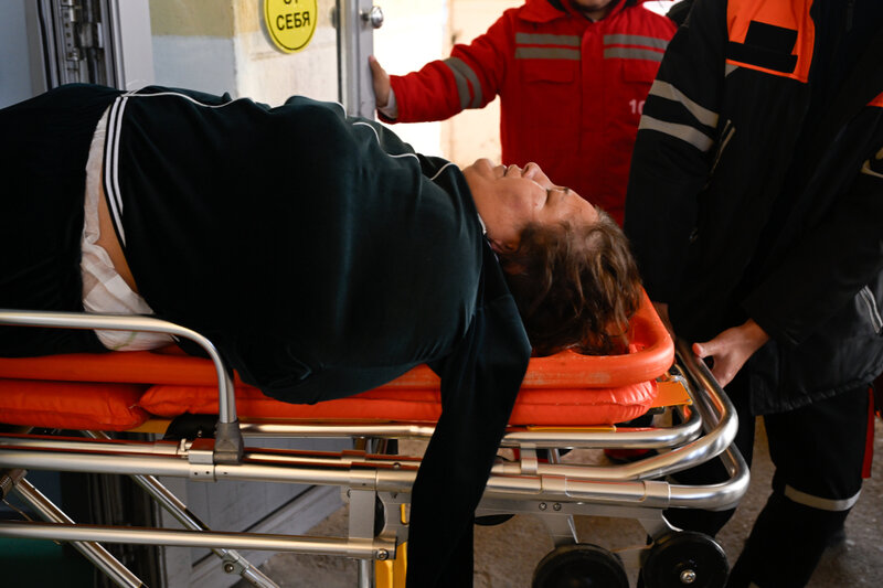 14 yaralı vətəndaşımız Bakıya yola salındı - Fotolar