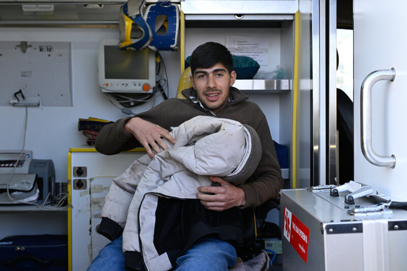 14 yaralı vətəndaşımız Bakıya yola salındı - Fotolar