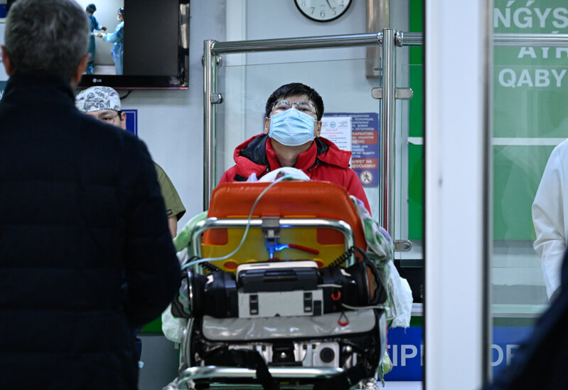 14 yaralı vətəndaşımız Bakıya yola salındı - Fotolar