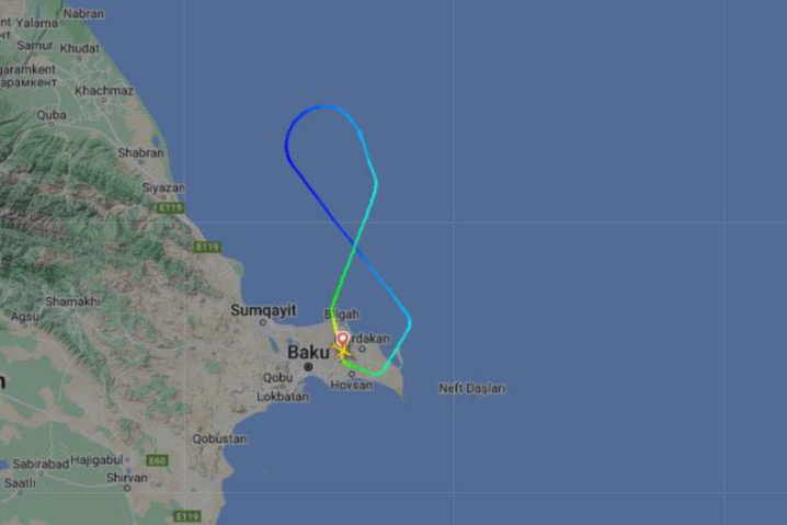 Bakıdan Minvoda uçan AZAL-ın təyyarəsi dron hücumları səbəbindən geri dönüb - YENİLƏNİB