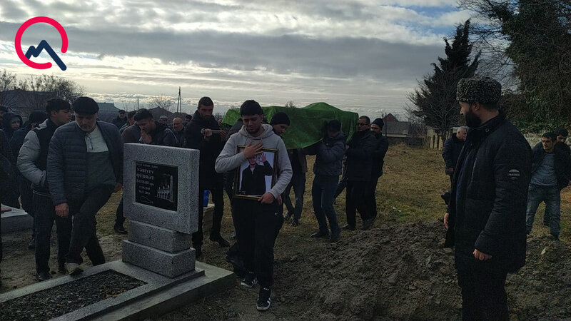 Aktauda həlak olan tələbə dəfn olundu - Fotolar