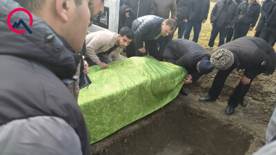 Aktauda həlak olan tələbə dəfn olundu - Fotolar
