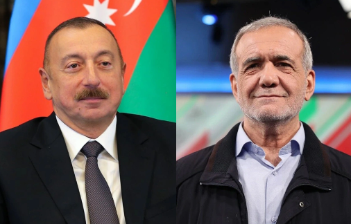 İlham Əliyev Məsud Pezeşkiana təbrik məktubu göndərdi