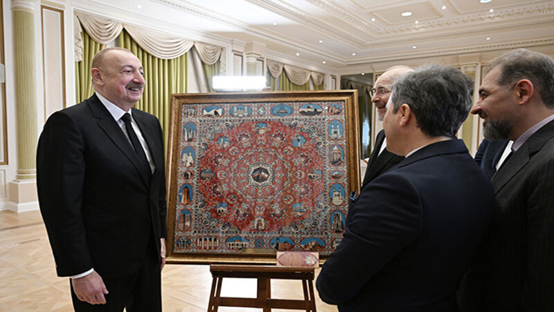 İlham Əliyev Qalibafı qəbul etdi (FOTO/YENİLƏNİB)