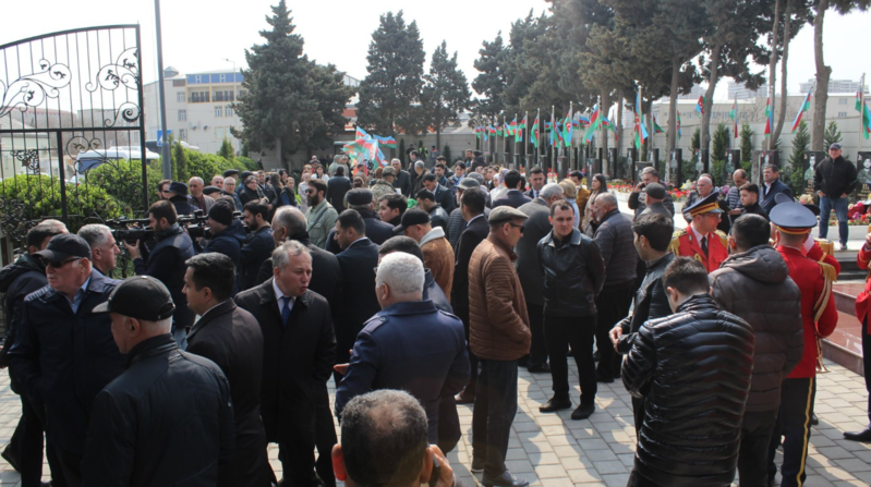 İtkin şəhidimiz dəfn olundu - Fotolar