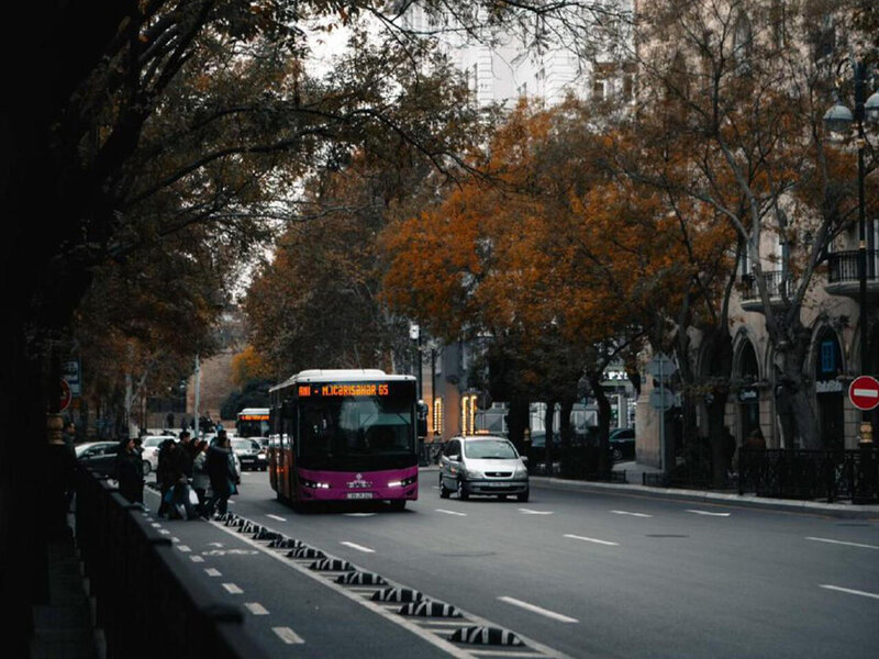 Bu marşrutunun hərəkət sxemi müvəqqəti dəyişir