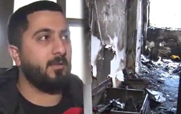 "Bayram gecəsi pulumu, qızıllarımı oğurlayıb evi də yandırıblar"