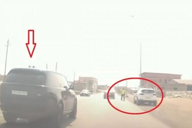 77-FV-777 "Range Rover"in sürücüsü qayda pozaraq DYP-nin əmrinə tabe olmadı