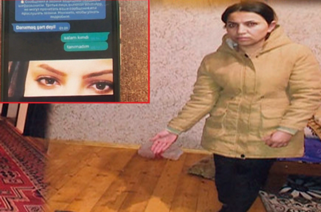 Bakıda ərini bir mesaja görə baltalayan qadın AZADLIĞA BURAXILDI