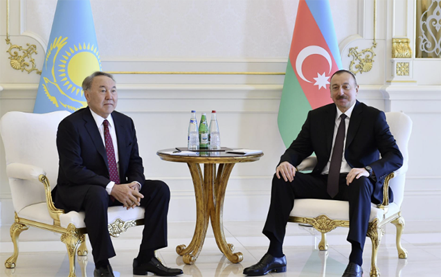 Nursultan Nazarbayev Prezident İlham Əliyevi təbrik edib