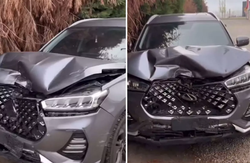 Qəzaya uğrayan vətəndaş təhlükəsizlik yastıqları açılmadığı üçün üsyan etdi - VİDEO