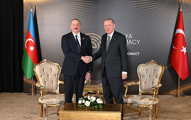 Prezident Ərdoğanla görüşdü - Video - Fotolar - Yenilənib