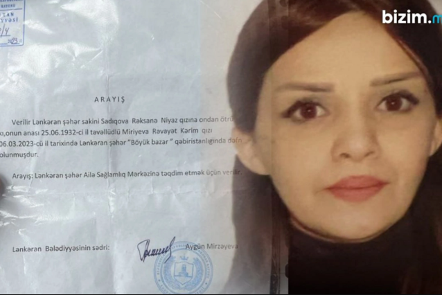 Ölən şəxsə saxta arayış verən keçmiş bələdiyyə sədrinə HÖKM OXUNDU