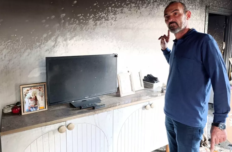 Yaşadığı mənzilin podratçısına əsəbiləşdi, evini yandırıdı