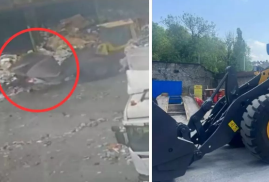 İşçi ilk iş günündə yük maşının altında qaldı - VİDEO