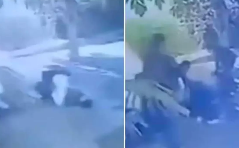 Yağışda ağacın altına sığınan 5 şagirdi ildırım vurdu