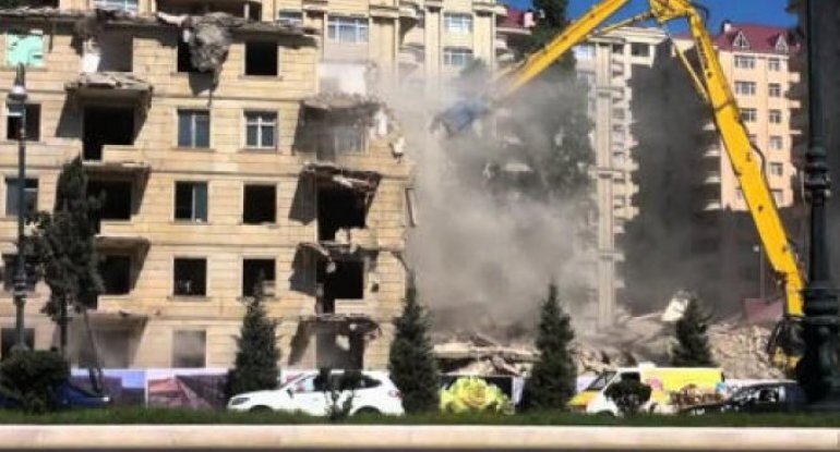 Bakının 2 rayonunda söküntü işləri başlayır - ÜNVANLAR
