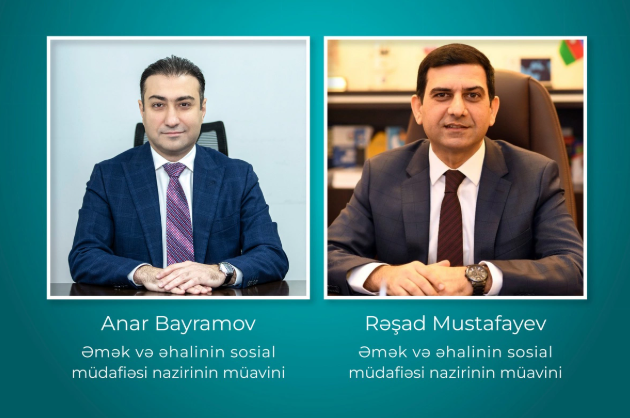 Əmək və əhalinin sosial müdafiəsi nazirinə iki yeni müavin təyin olunub
