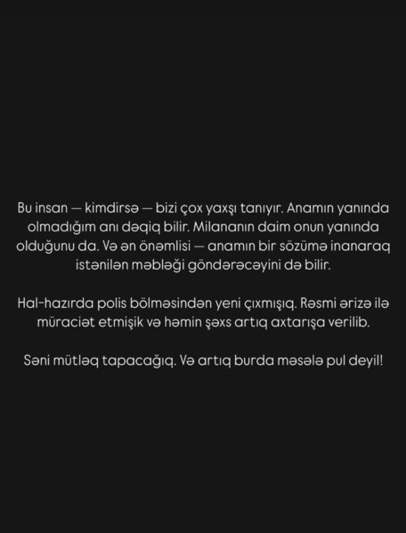 Aynişanın adından dələduzluq (FOTO)