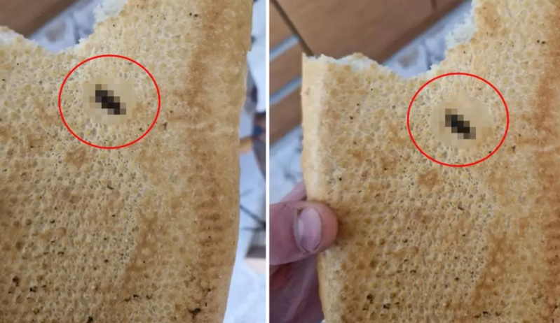 Vətəndaşa satılan çörəkdən görün nə çıxdı: Görməsə elə də yeyəcəkdi