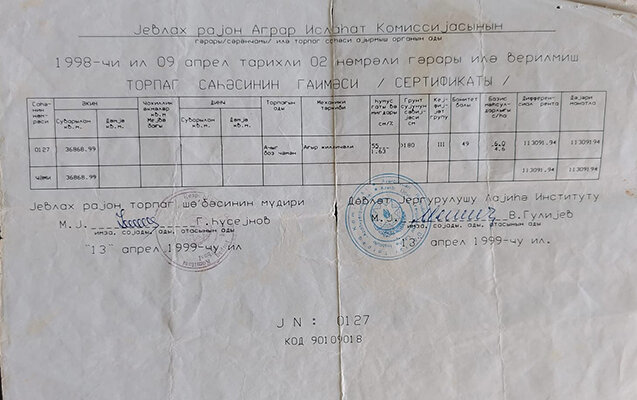 Şəhid atası torpağının əlindən alındığını deyir