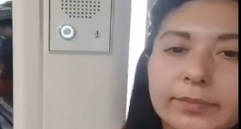 Həmin sərnişin 200 manat cərimə edildi - Video