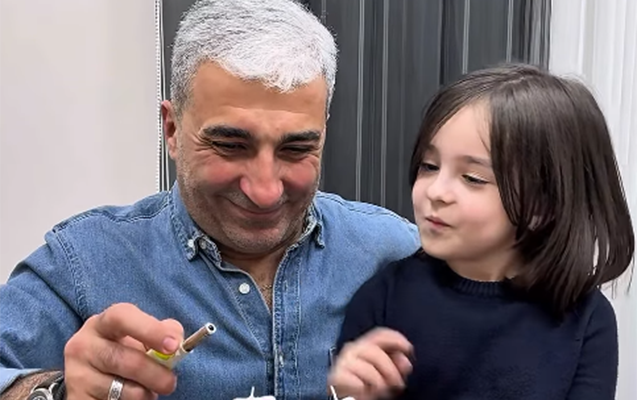 Nəvəsi Rafaelin "səhv"ini düzəltdi - Video