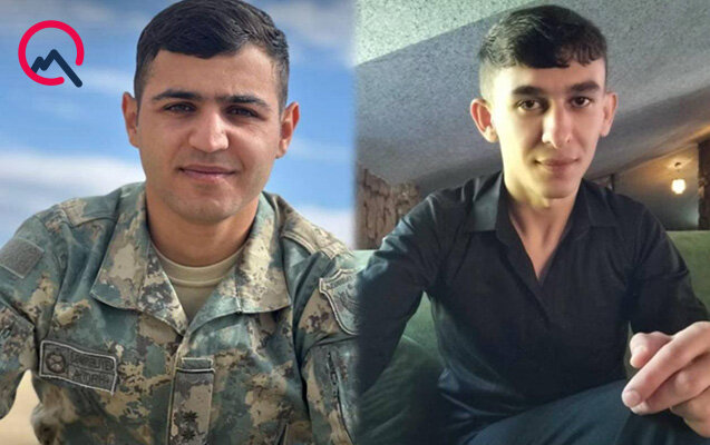 Qəzada həlak olan hərbçilərin - Fotosu