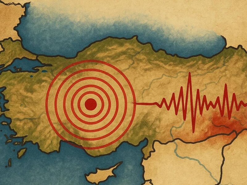 Türkiyədə yenə zəlzələ oldu