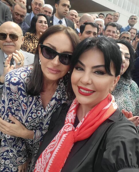 Samirə Prezident və Birinci xanımla bir arada - Fotolar