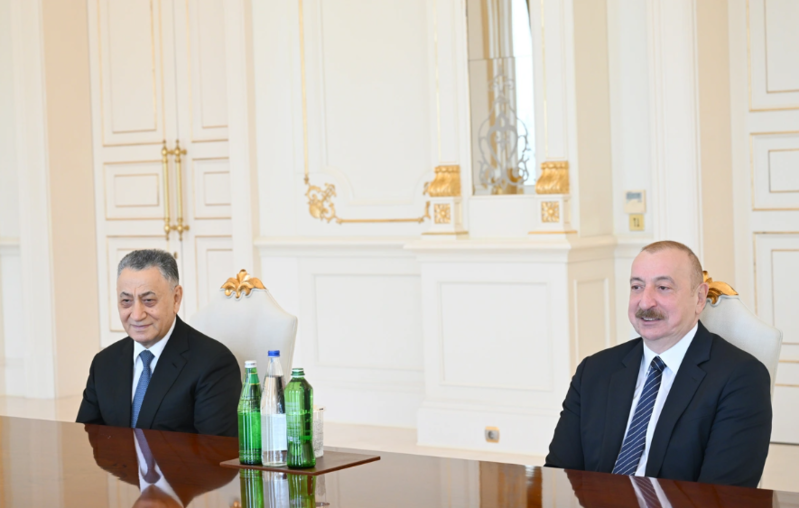 İlham Əliyev Türkiyə Milli Təhlükəsizlik Şurasının baş katibini qəbul edib
