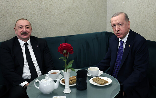 Prezident Ərdoğanla görüşdü - Foto