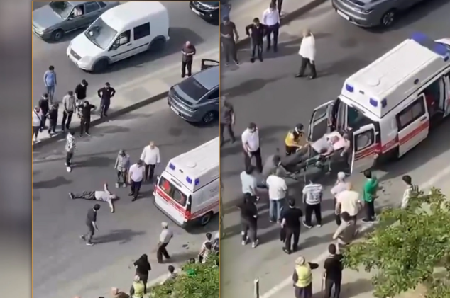 Bakıda yolu keçən yaşlı kişini maşın vurdu