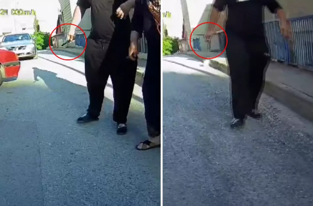 Sürücülər arasında yol üstündə dava: Gənc qız "Ata, gedək!" deyərək yalvardı - VİDEO