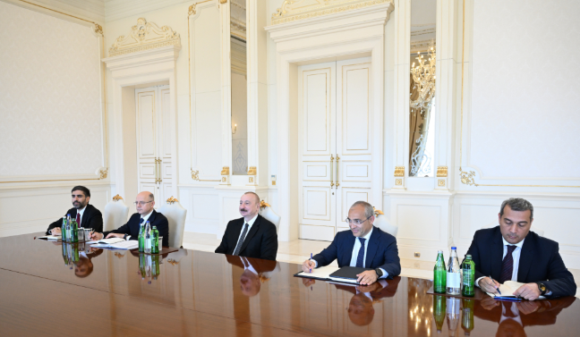 Prezident İlham Əliyev Pakistanın neft nazirini qəbul edib YENİLƏNİB