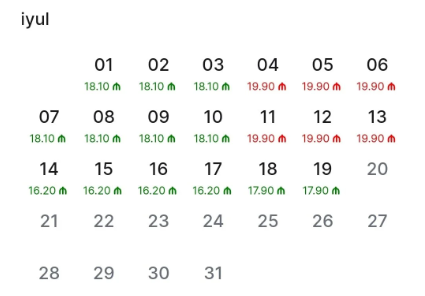 Bu halda qatar biletləri baha olur - Rəsmi